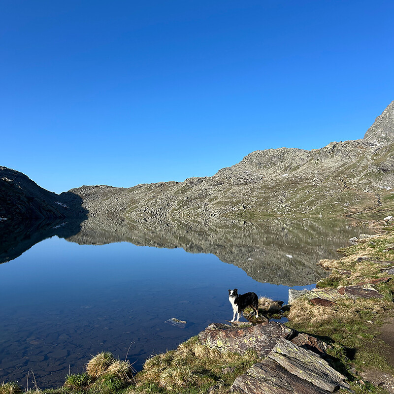 Lacs de Spronser et alpage d'Oberkaser