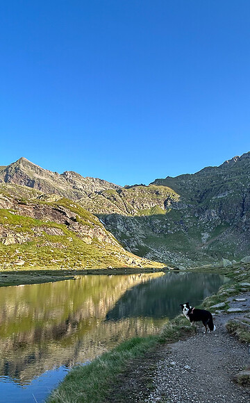 Lacs de Spronser et alpage d'Oberkaser